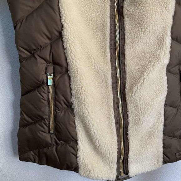 Athleta Responsible Down Tundra Goose Down Sherpa Winter Vest - Picture 3 of 11
